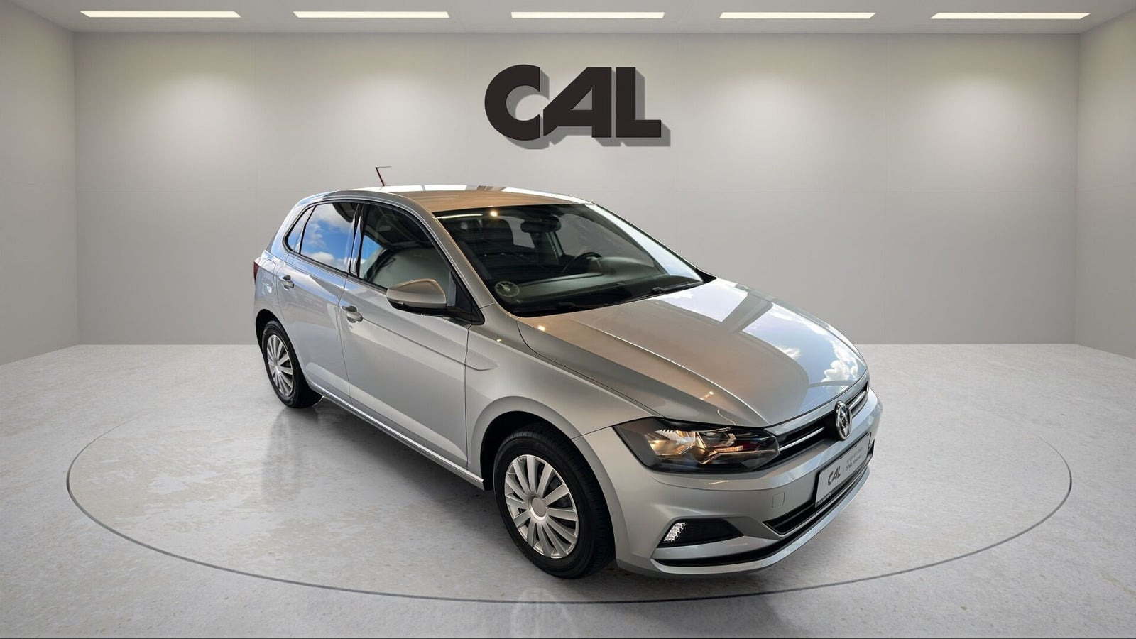 Sølv VW Polo fra 2020