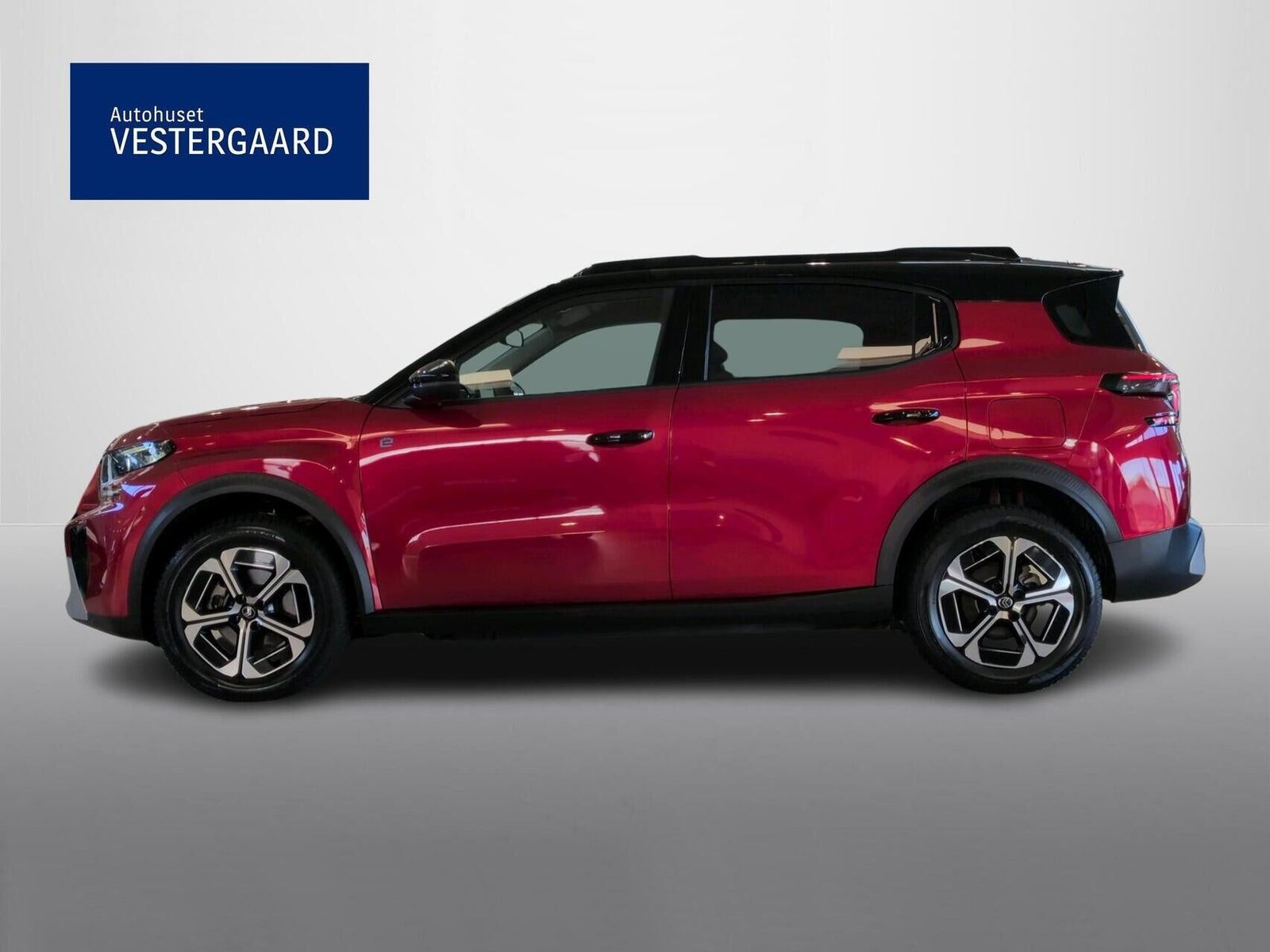 Rød Citroën e-C3 Aircross fra 2025