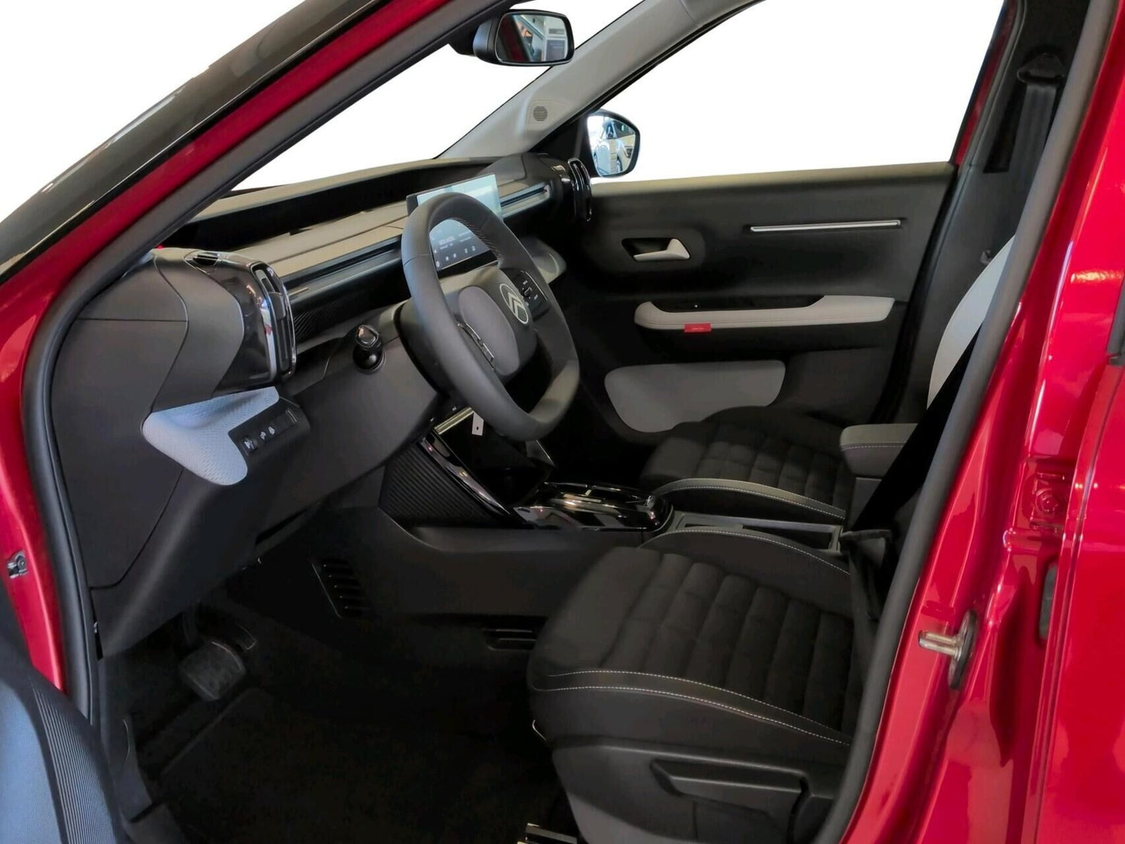 Rød Citroën e-C3 Aircross fra 2025