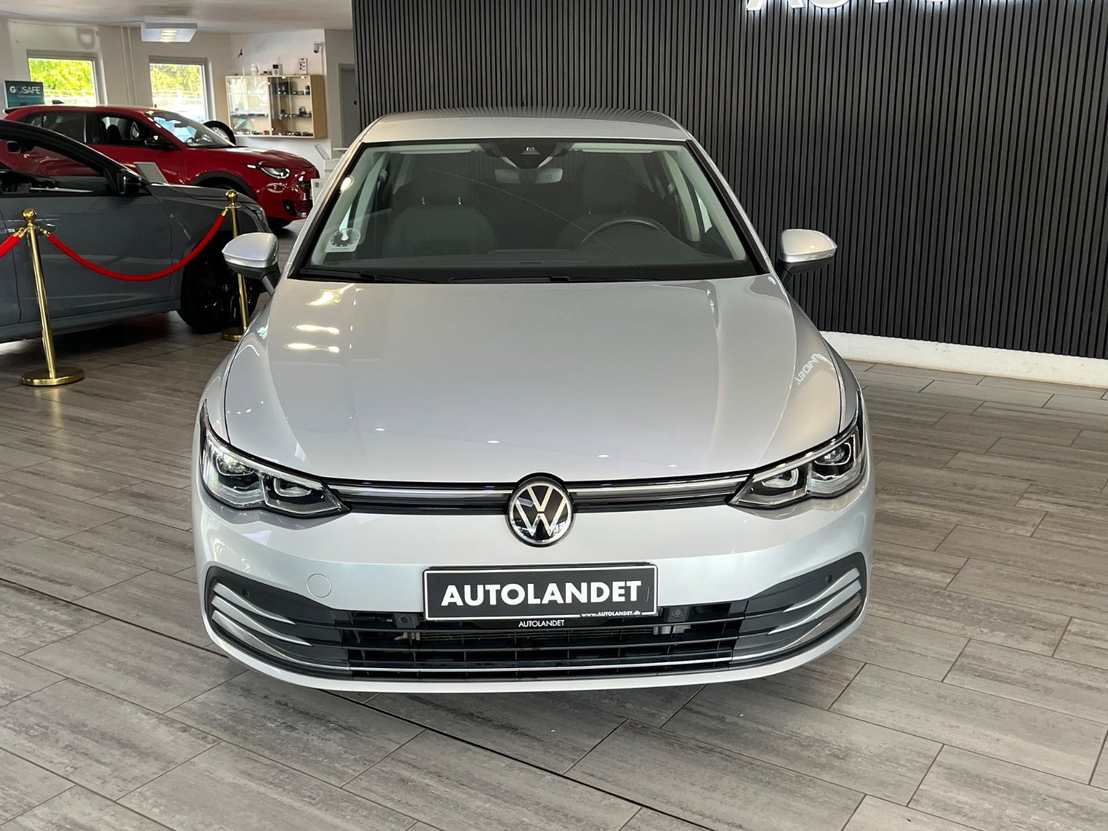 Sølv VW Golf VIII fra 2021