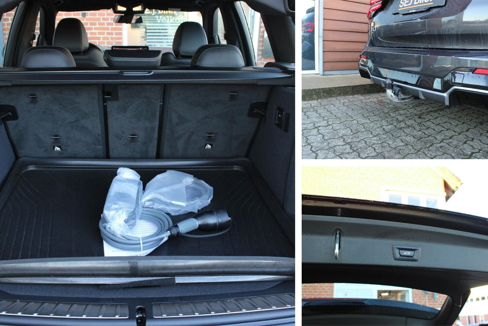 Grå BMW iX3 fra 2022