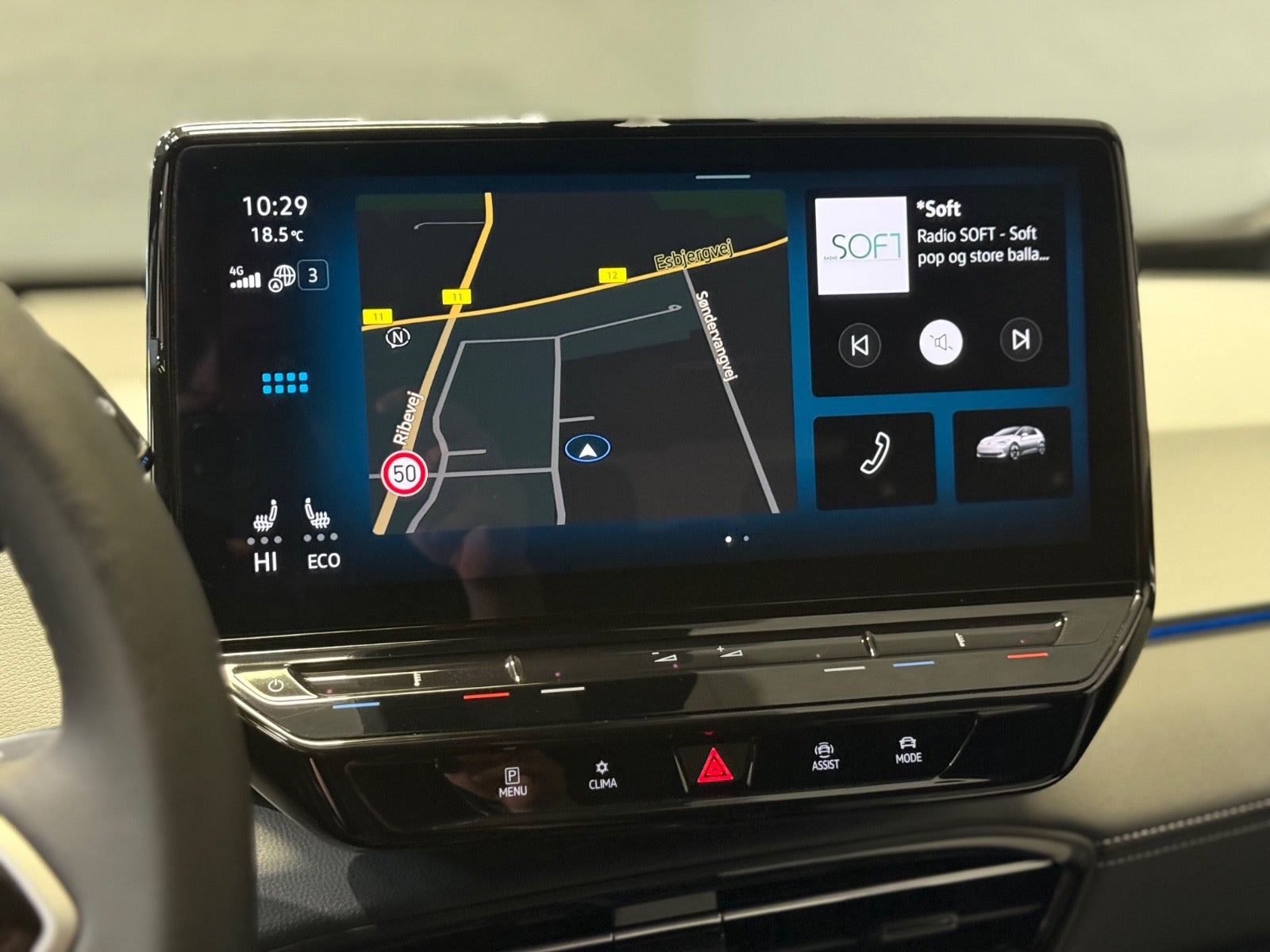 Grøn VW ID.3 fra 2024
