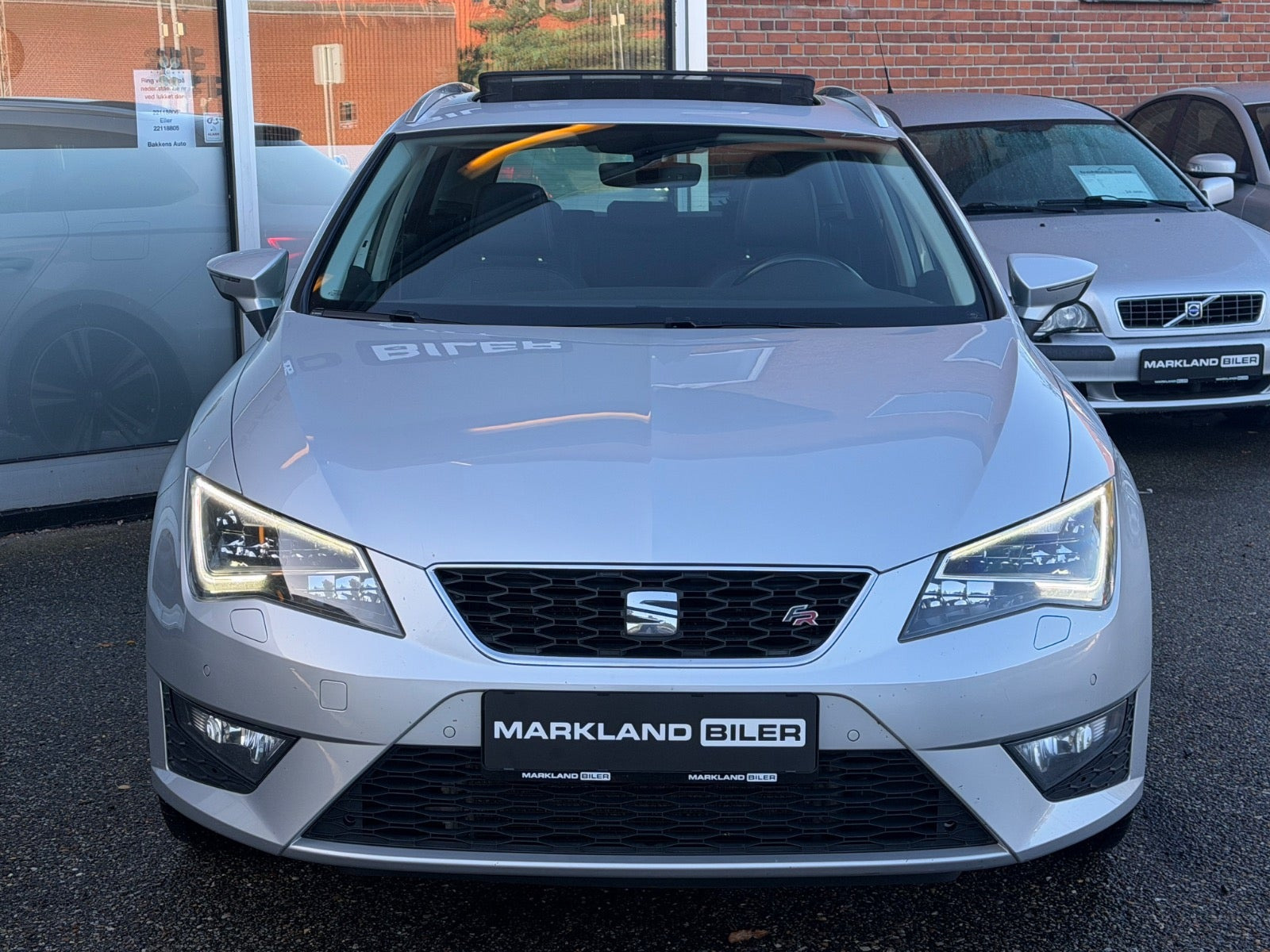 Sølv Seat Leon fra 2016