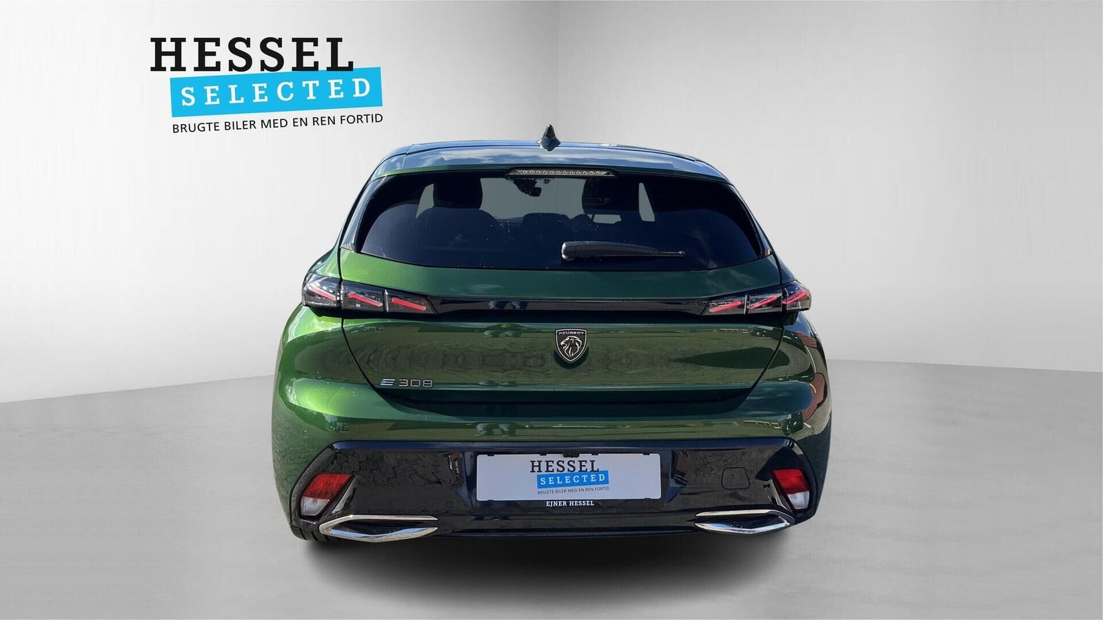 Hvid Peugeot E-308 fra 2024