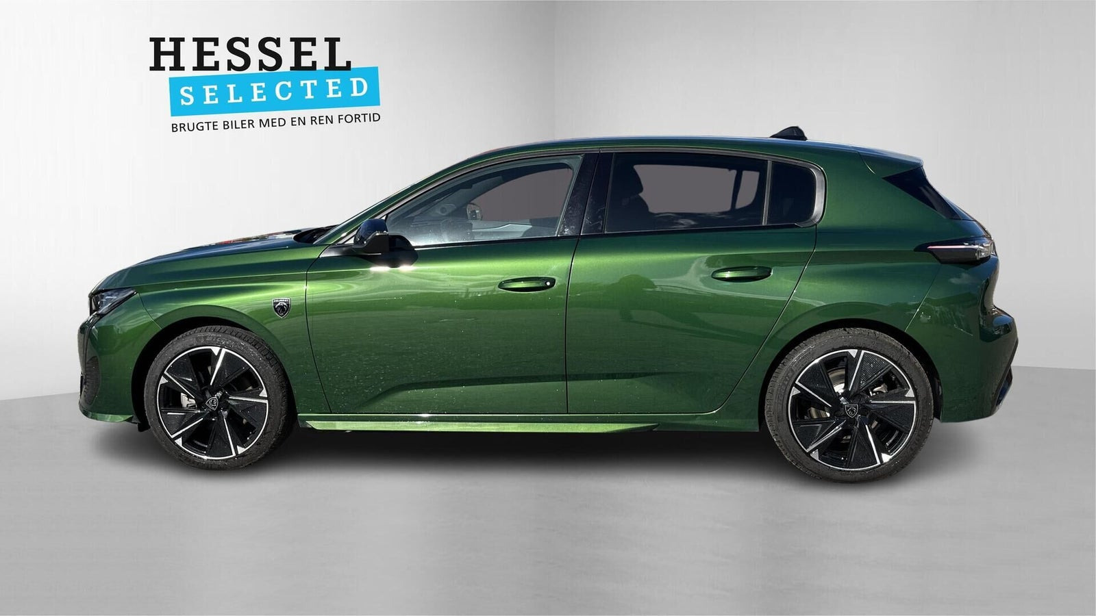 Hvid Peugeot E-308 fra 2024