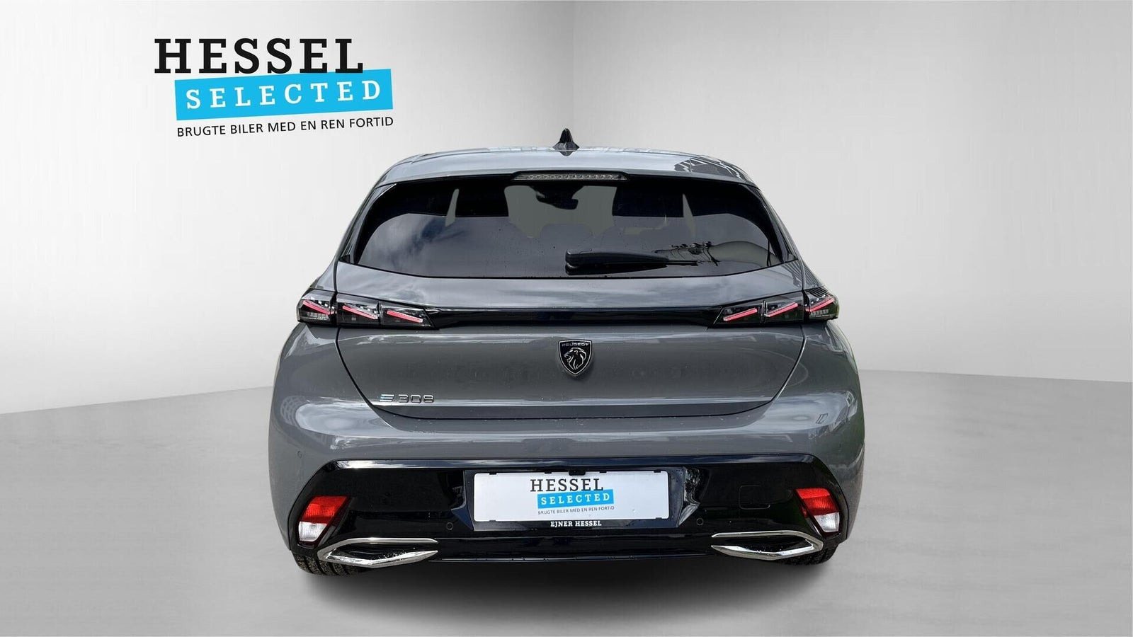 Grå Peugeot E-308 fra 2024