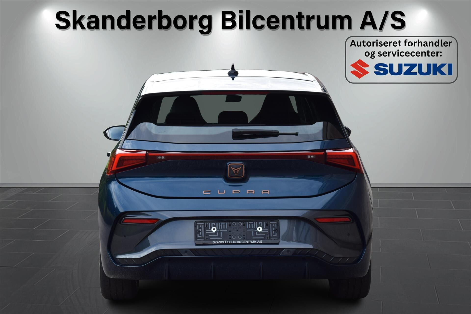 Blå Cupra Born fra 2024
