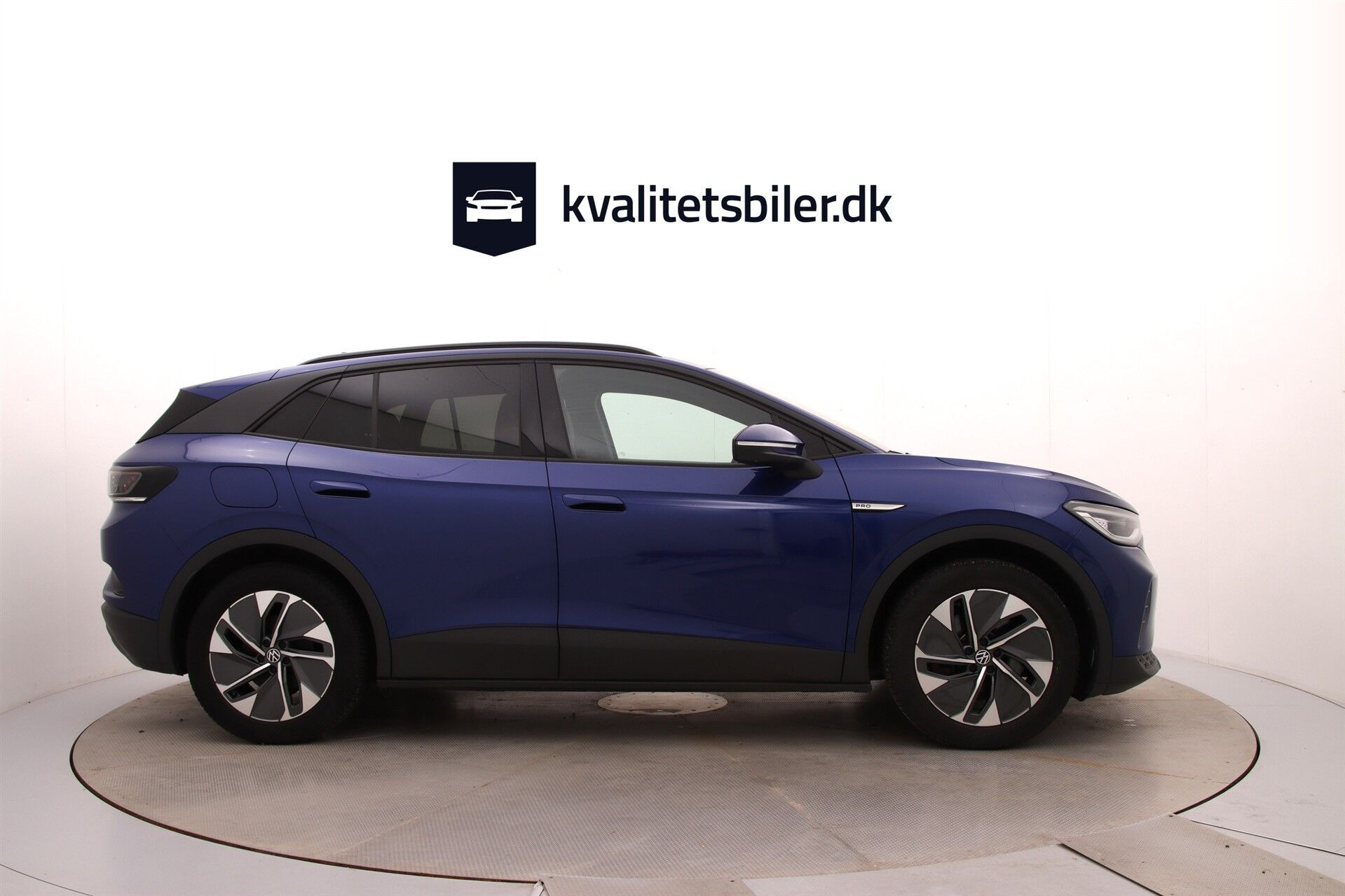 Blå VW ID.4 fra 2023