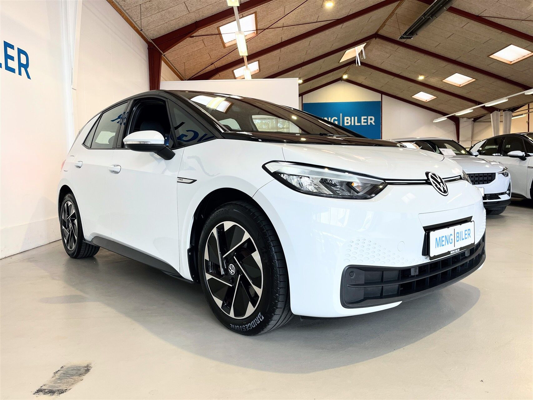Hvid VW ID.3 fra 2022