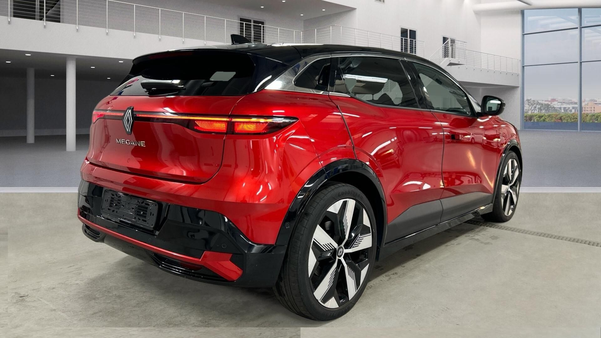 Rød Renault Mégane fra 2022