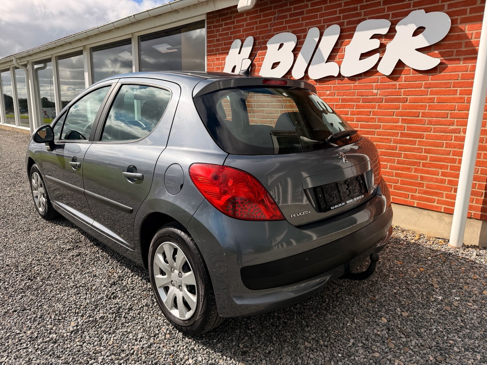 Sort Peugeot 207 fra 2008
