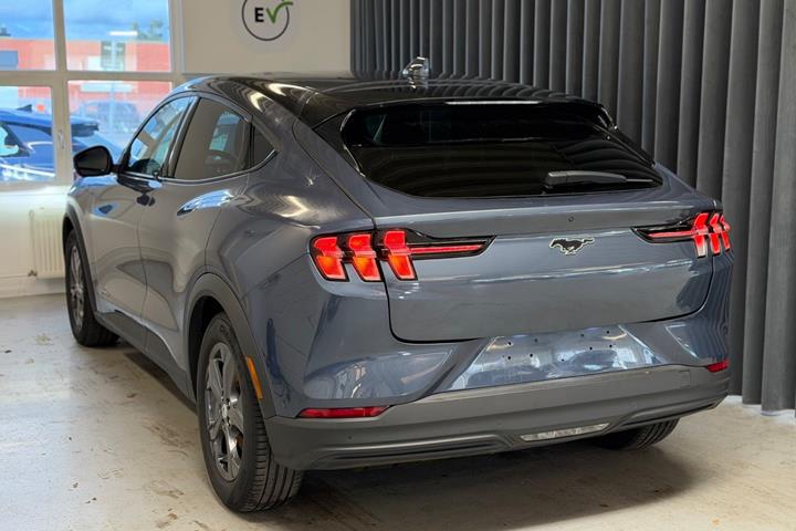 Blå Ford Mustang Mach-E fra 2021