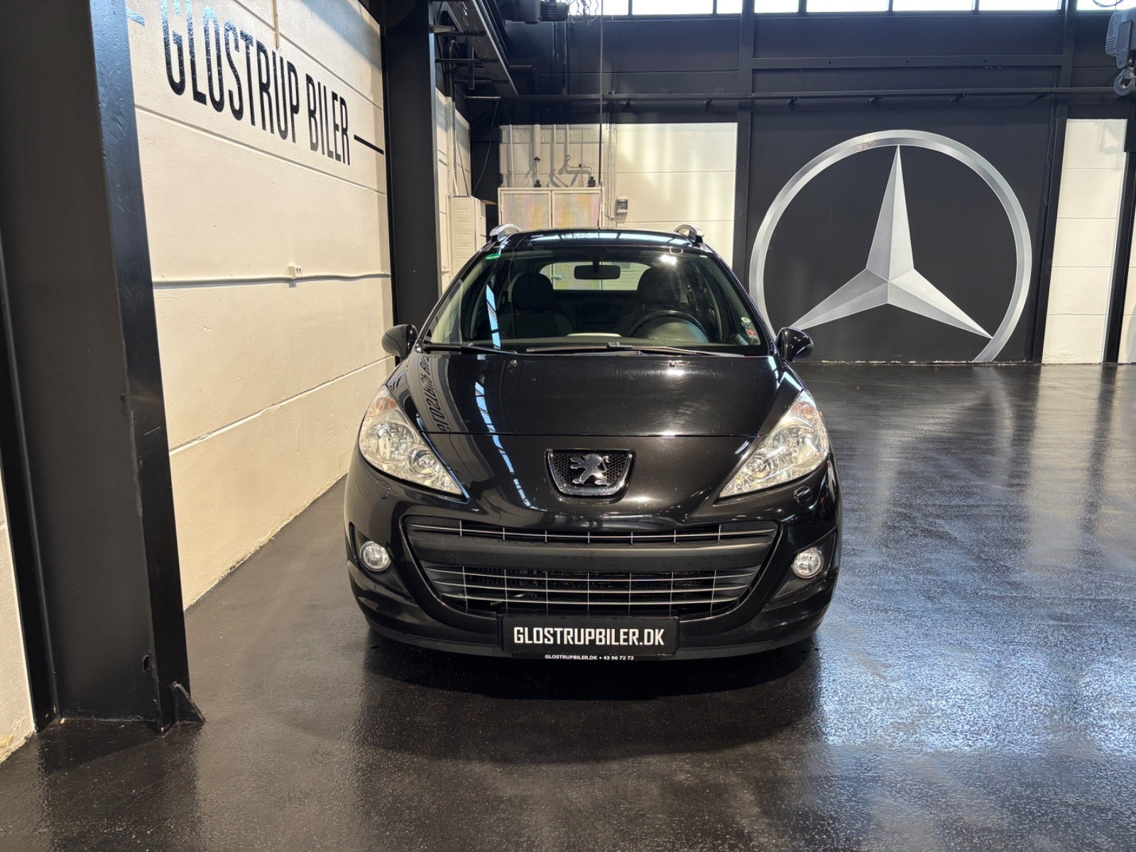 Sort Peugeot 207 fra 2012