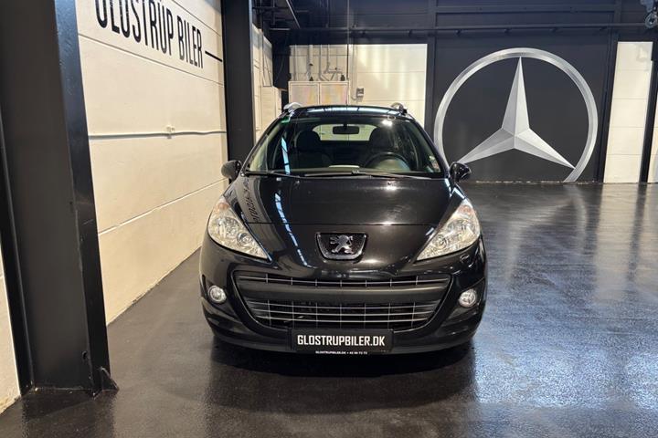 Sort Peugeot 207 fra 2012