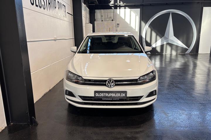 Hvid VW Polo fra 2019