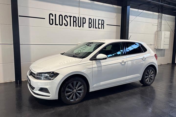 Hvid VW Polo fra 2019