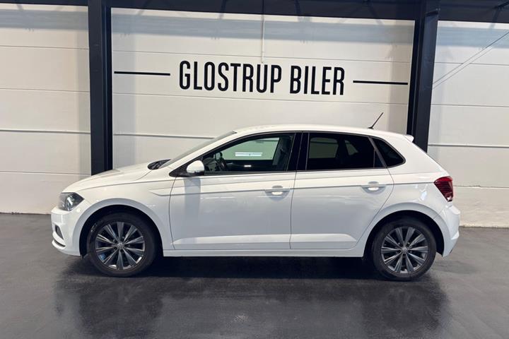 Hvid VW Polo fra 2019