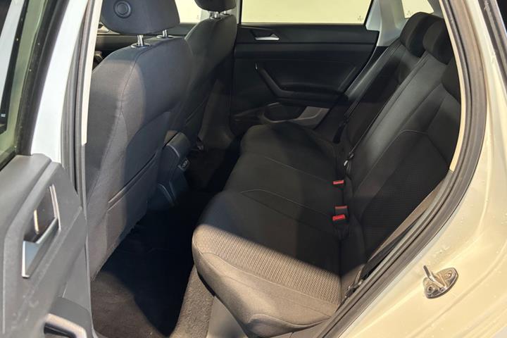 Hvid VW Polo fra 2019