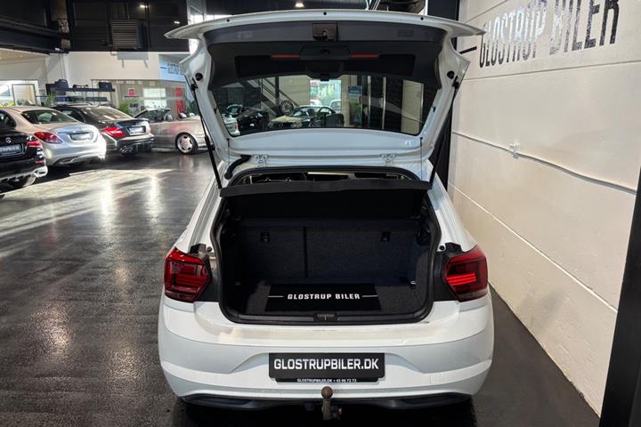 Hvid VW Polo fra 2019