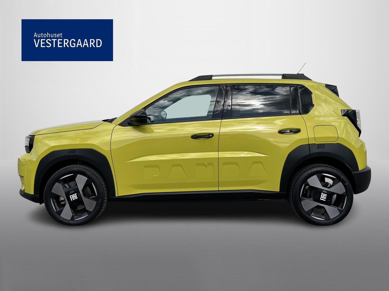 Gul Fiat Grande Panda fra 2025