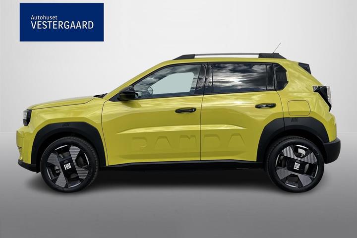 Gul Fiat Grande Panda fra 2025