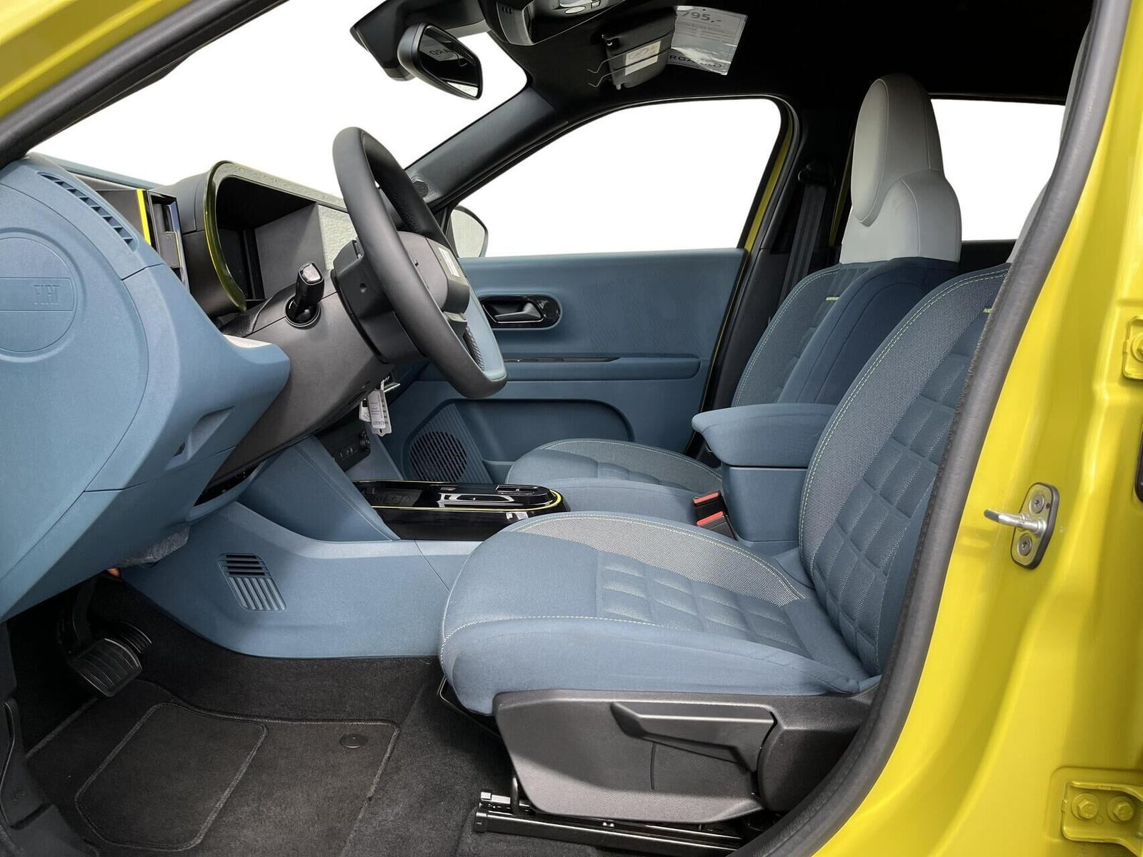 Gul Fiat Grande Panda fra 2025