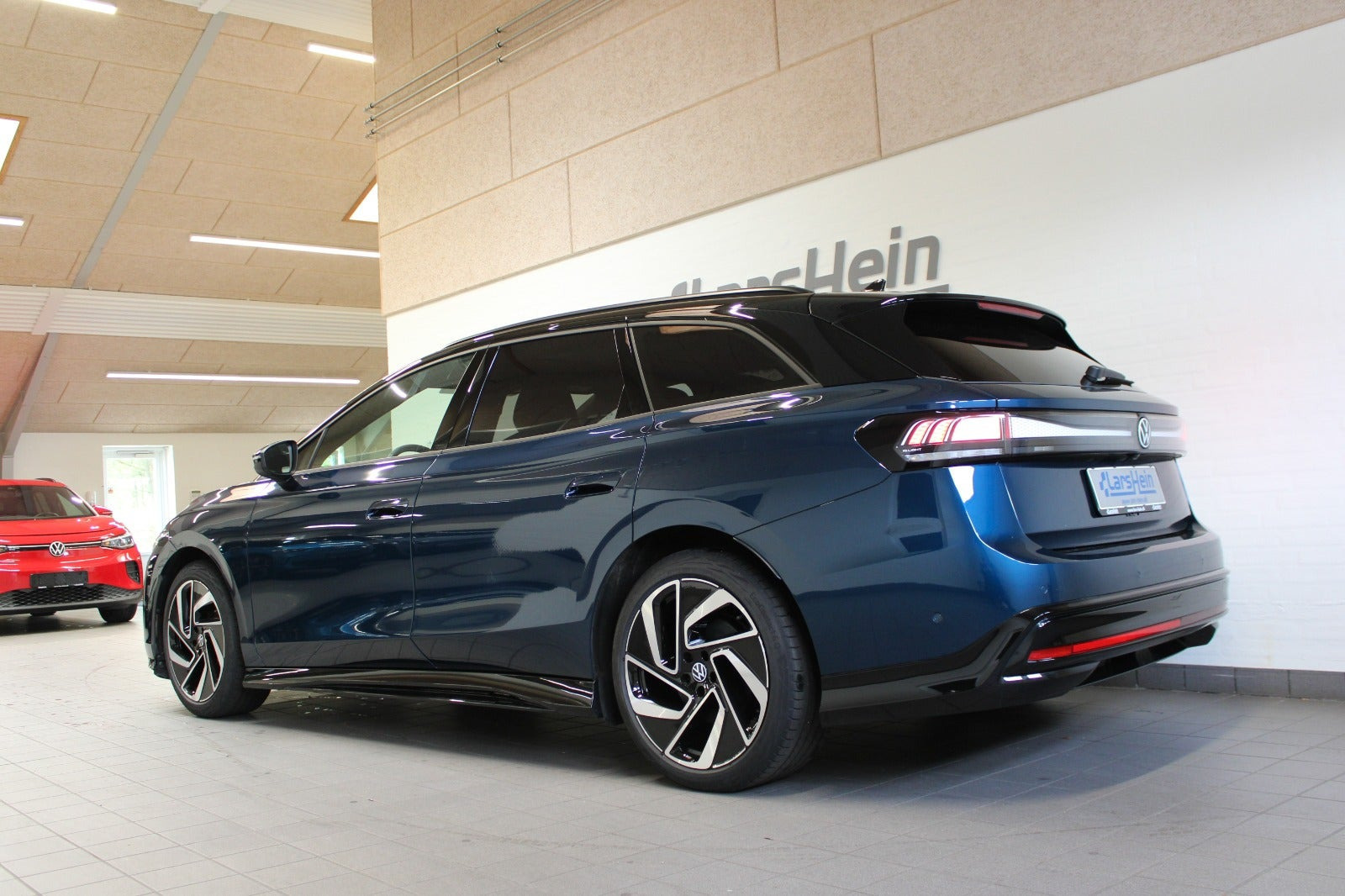 Blå VW ID.7 fra 2026