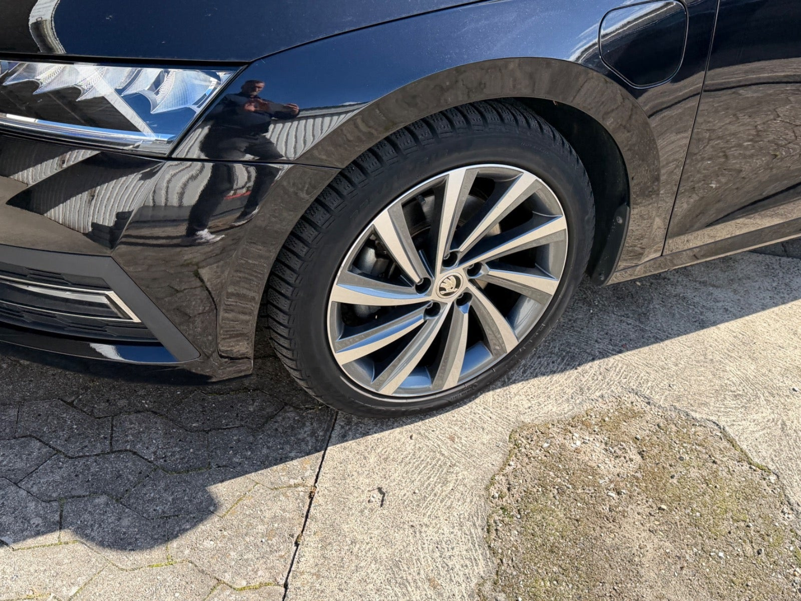 Sort Skoda Octavia fra 2021