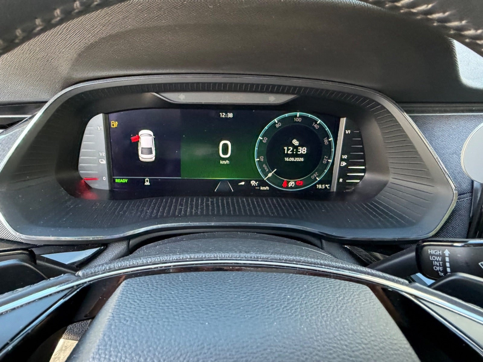 Sort Skoda Octavia fra 2021