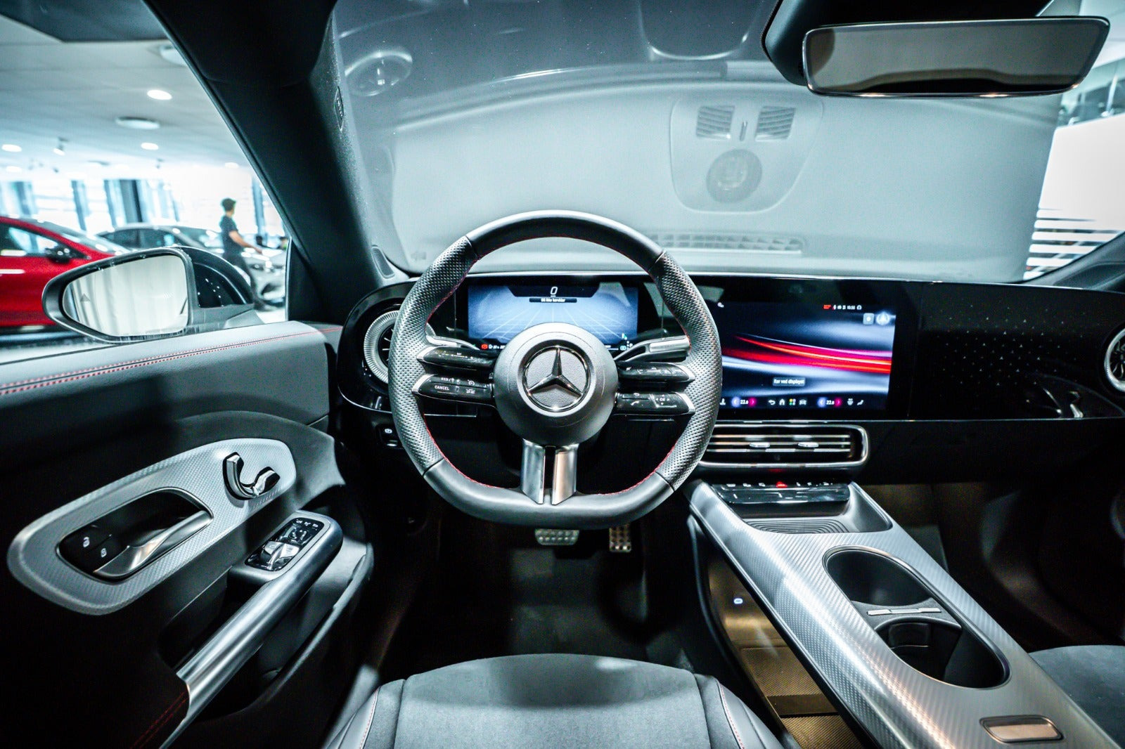 Sort Mercedes CLA250+ fra 2025