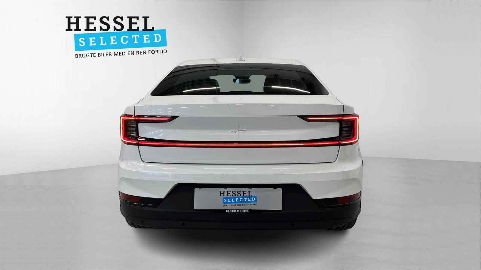 Hvid Polestar 2 fra 2023