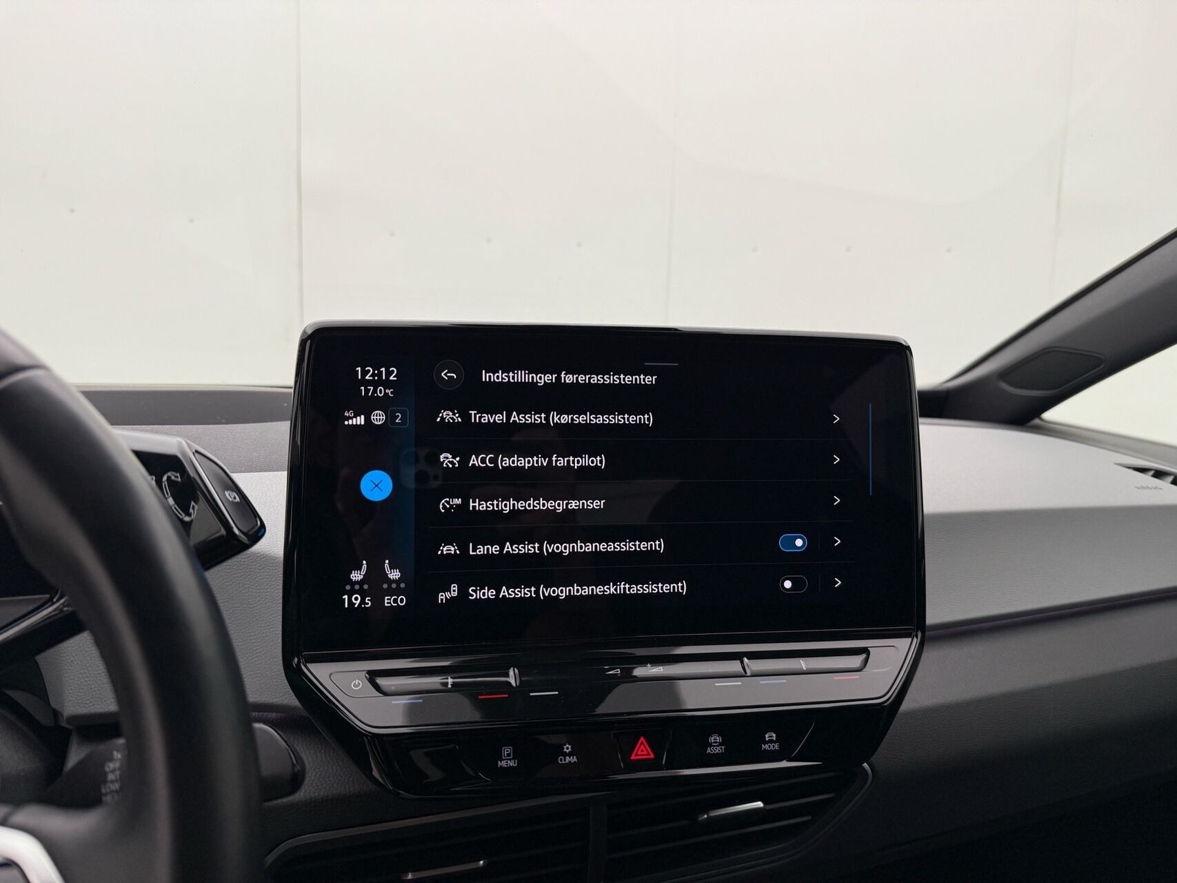 Grå VW ID.3 fra 2023