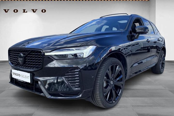 Sort Volvo XC60 fra 2024 set udefra