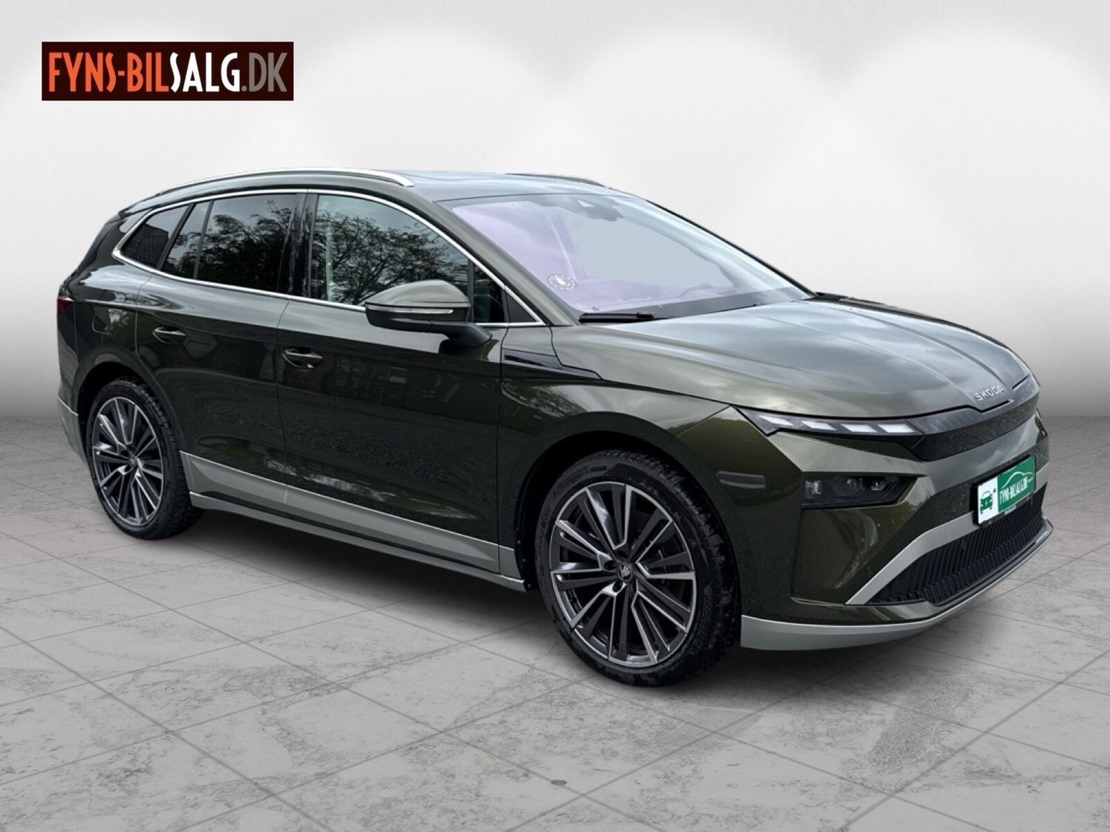Sort Skoda Enyaq fra 2025