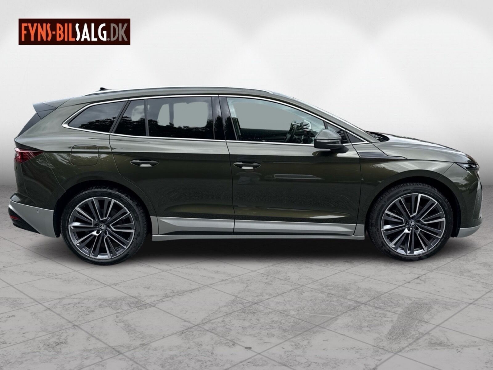 Sort Skoda Enyaq fra 2025