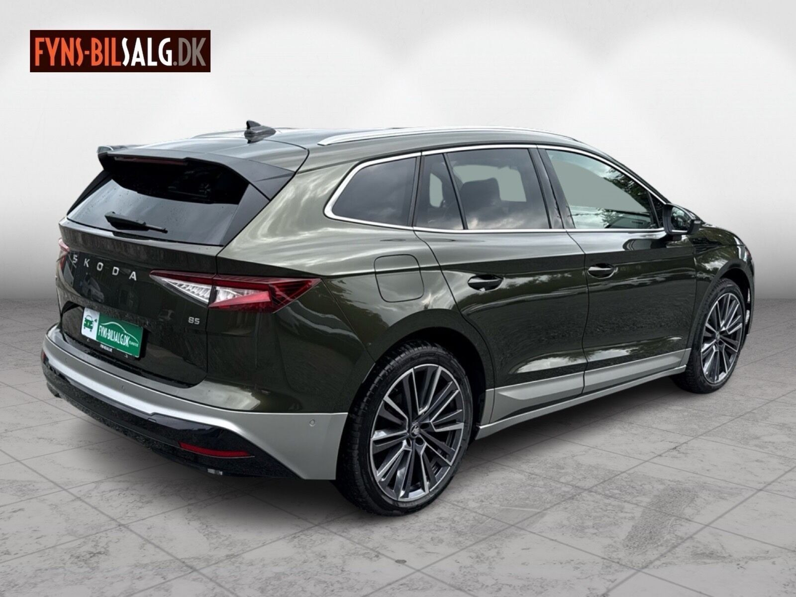 Sort Skoda Enyaq fra 2025