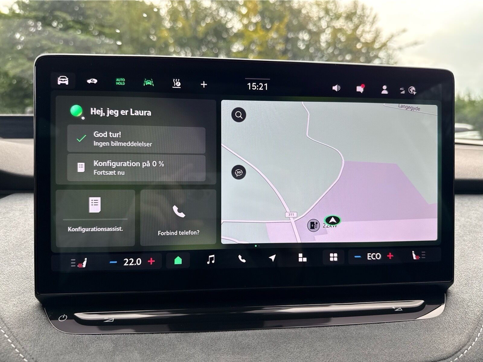 Sort Skoda Enyaq fra 2025