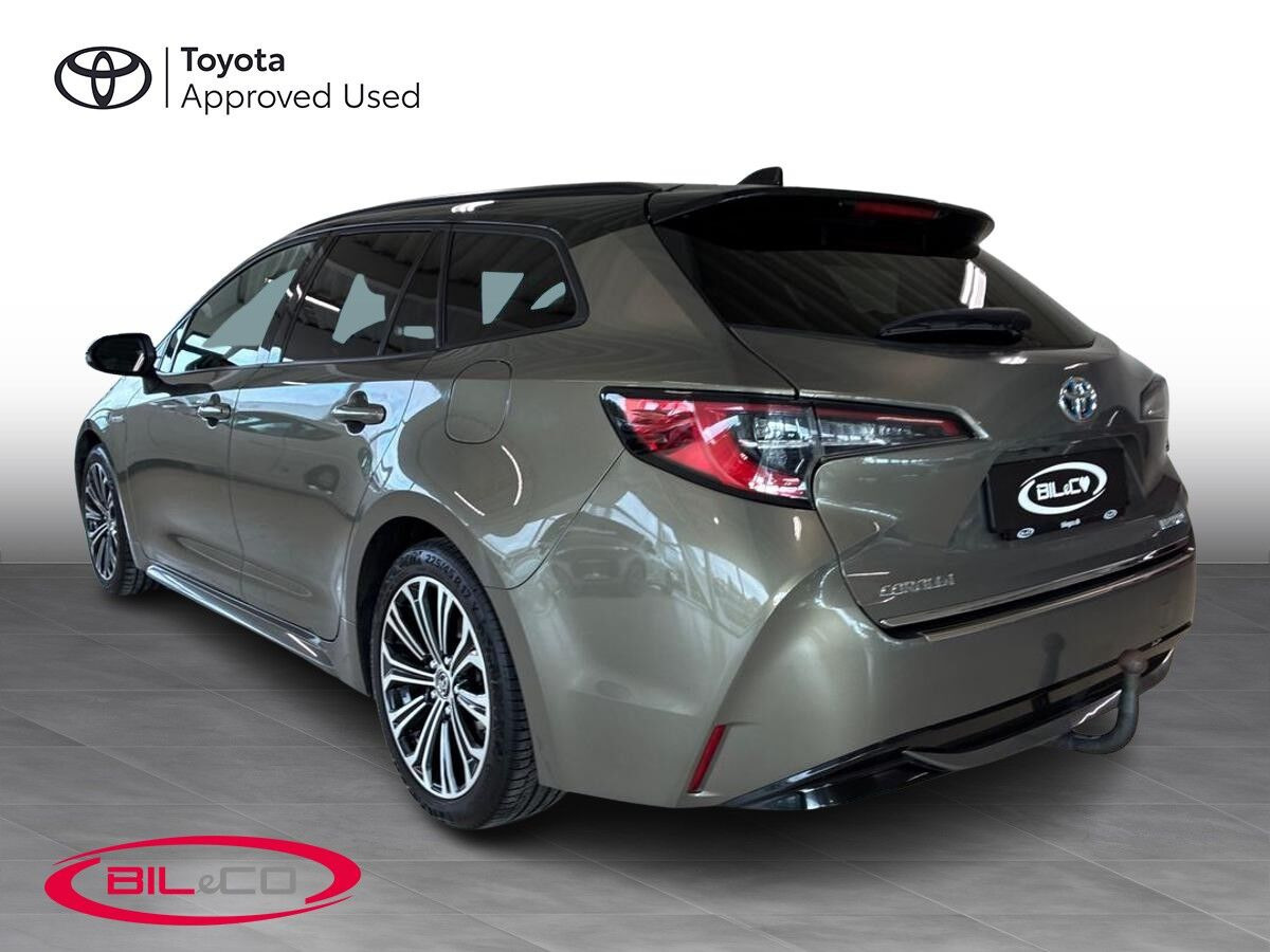 Sort Toyota Corolla fra 2019