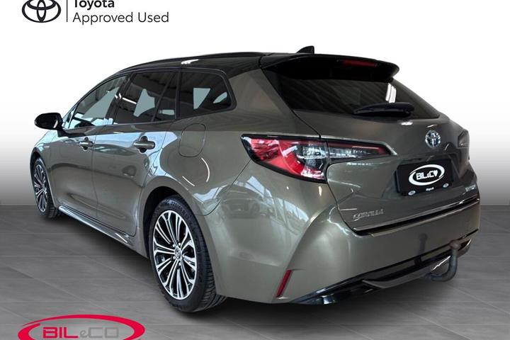 Sort Toyota Corolla fra 2019