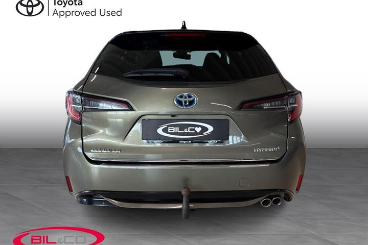 Sort Toyota Corolla fra 2019