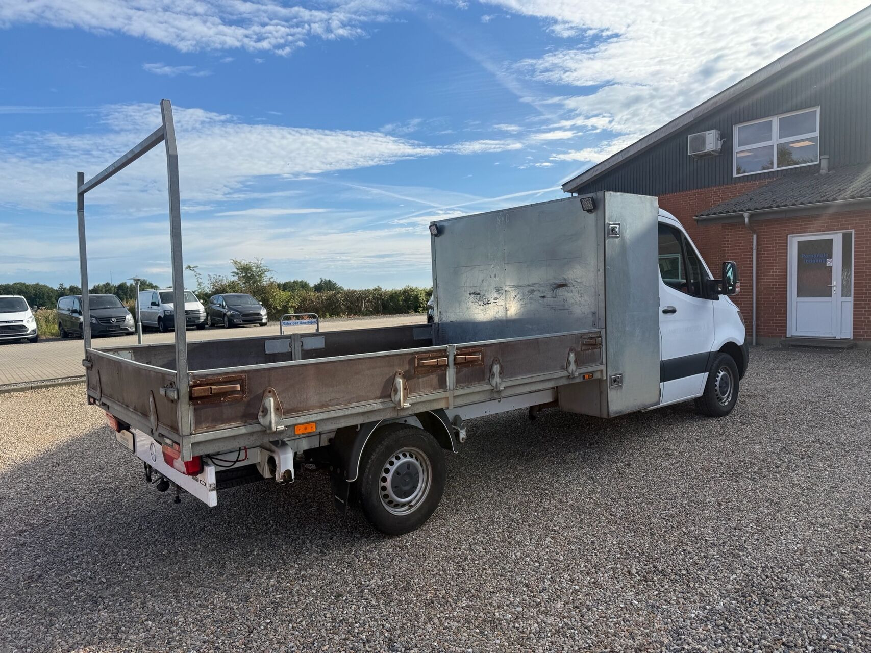 Hvid Mercedes Sprinter fra 2020