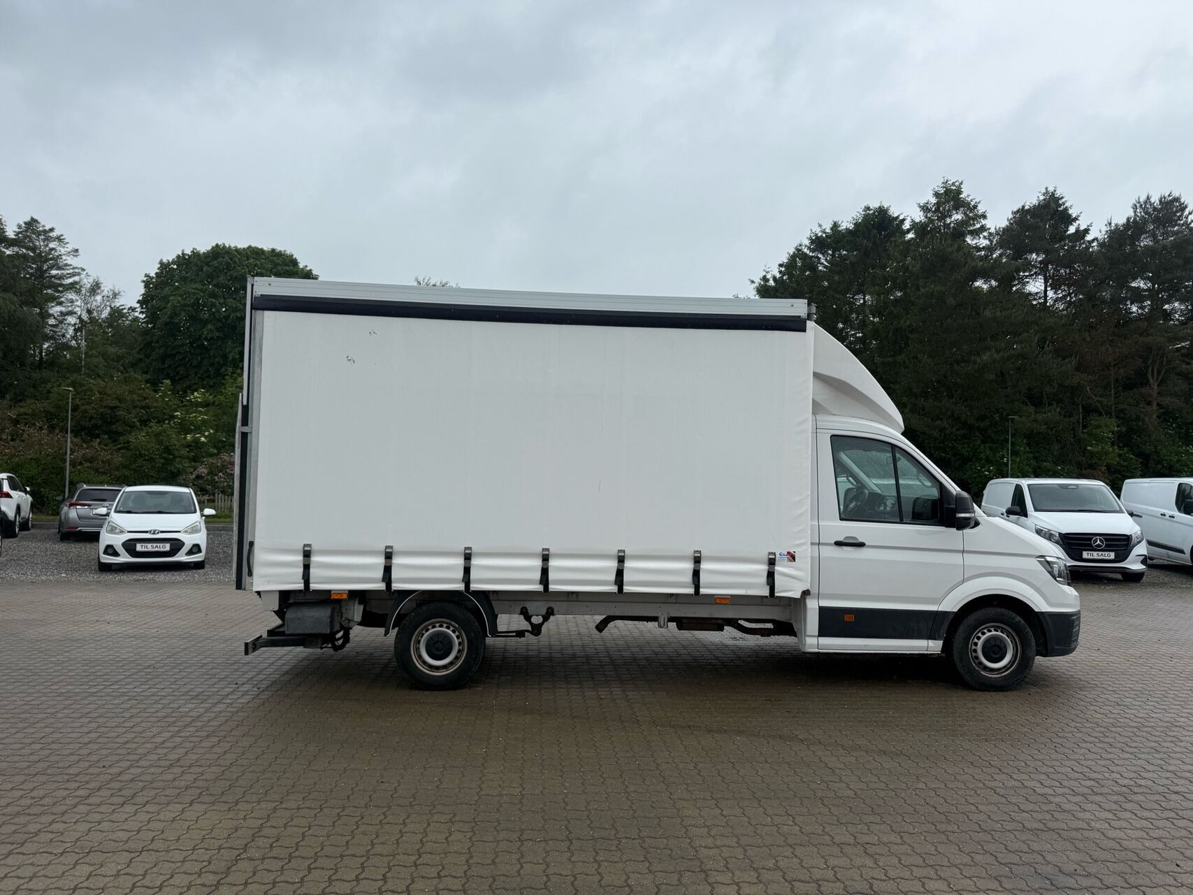 Hvid VW Crafter fra 2022