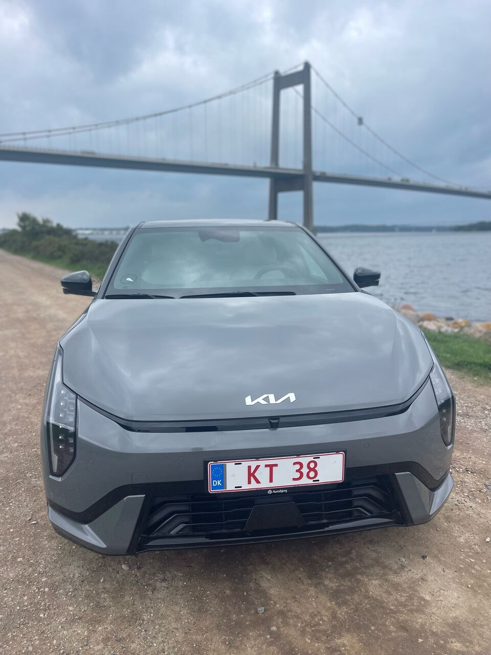 Grå Kia EV4 fra 2026