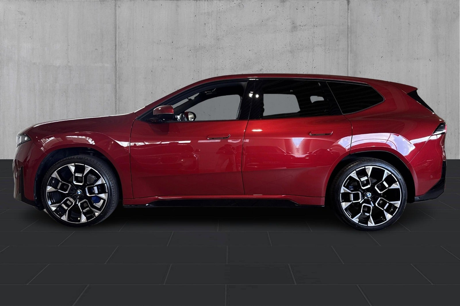 Rød BMW iX3 fra 2026