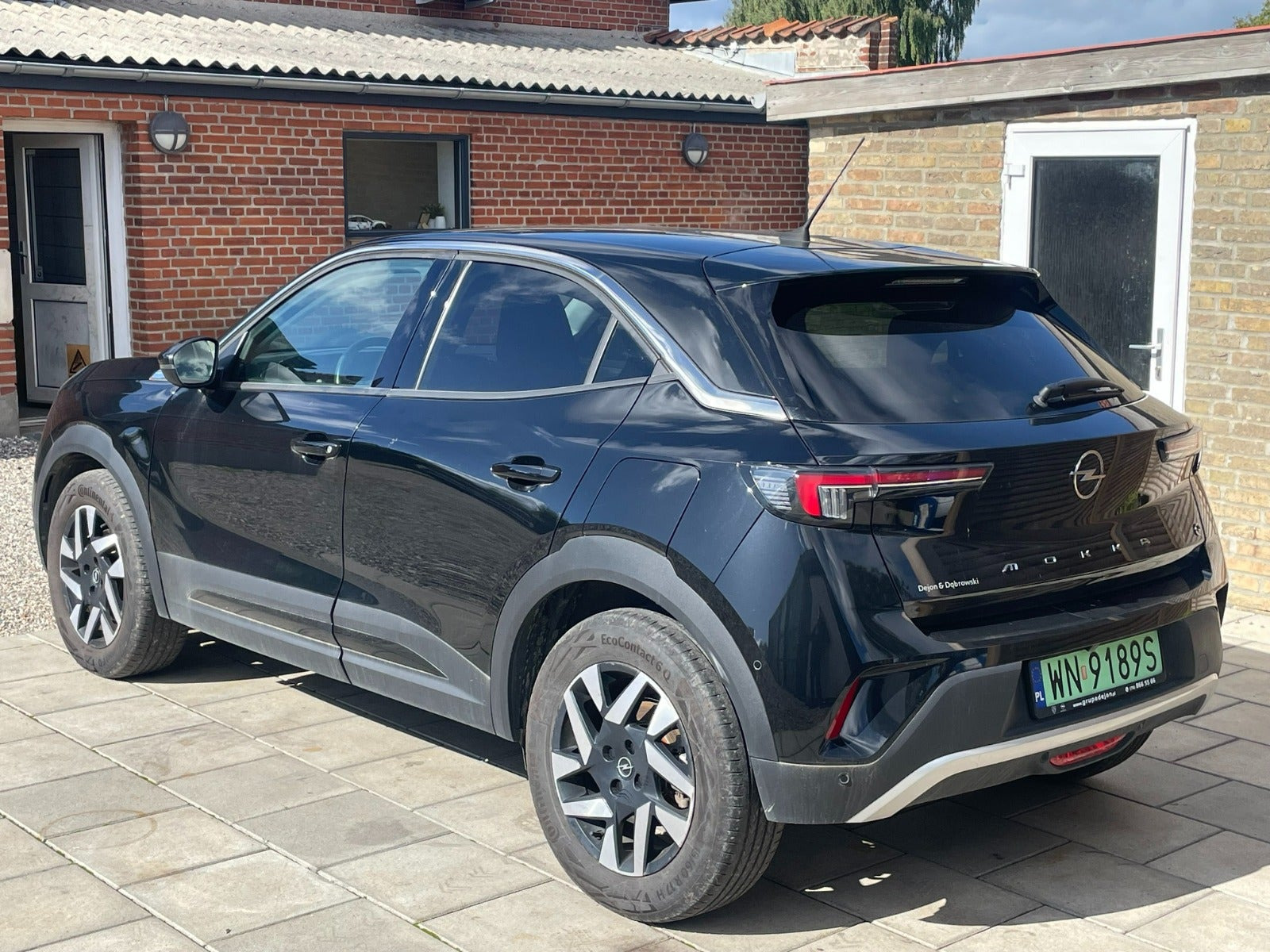 Sort Opel Mokka-e fra 2024