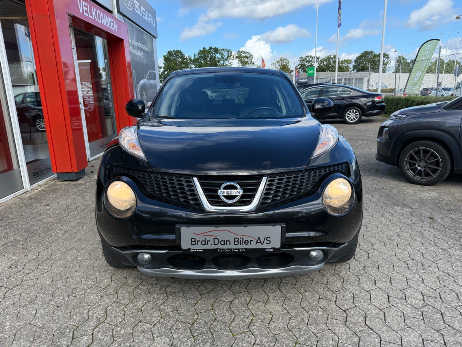 Sort Nissan Juke fra 2011