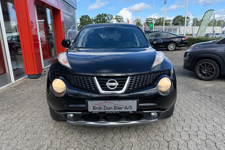 Sort Nissan Juke fra 2011