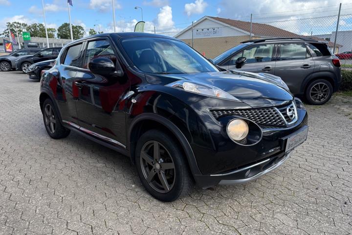 Sort Nissan Juke fra 2011
