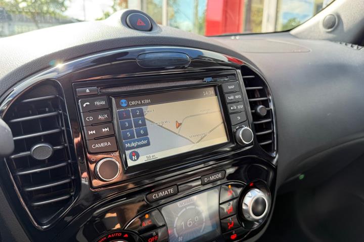Sort Nissan Juke fra 2011
