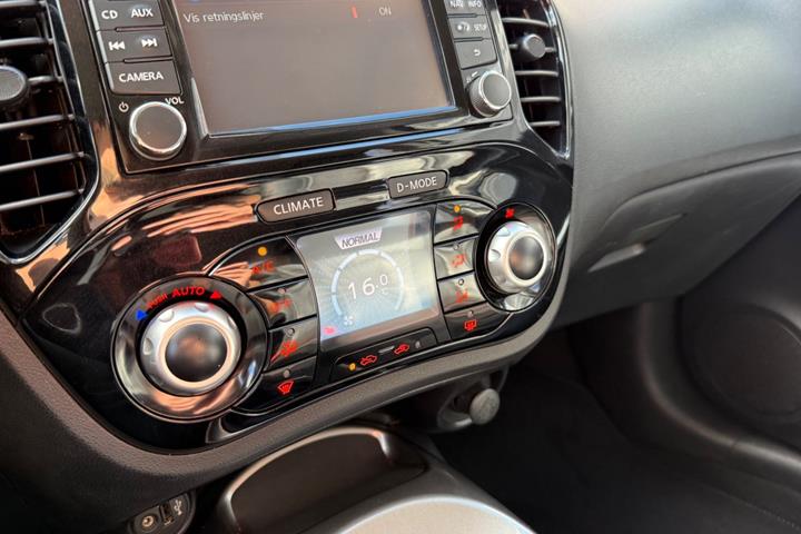 Sort Nissan Juke fra 2011